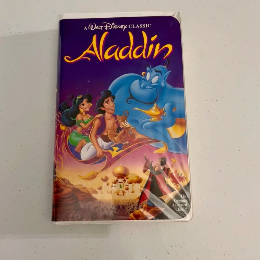 Disney’s Aladdin 1662 Black Diamond VHS